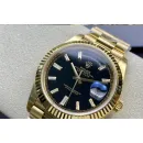 Часы Rolex Day-Date 40 mm yellow gold 228238 Black set with diamonds 020530