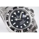 Часы Rolex GMT-Master II White Gold diamonds and black sapphires 116759 SANR 021120