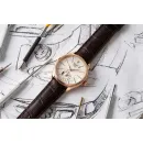 Часы Rolex Cellini Dual Time Everose Gold 50525 silver dial 022011