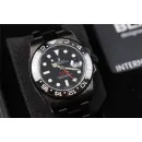 Часы Black PVD Rolex GMT Master II Red Rubber Blaken Version 021123