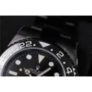 Часы Black PVD Rolex GMT Master II Red Rubber Blaken Version 021123