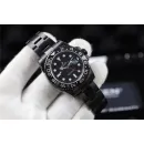 Часы Black PVD Rolex GMT Master II Red Rubber Blaken Version 021123