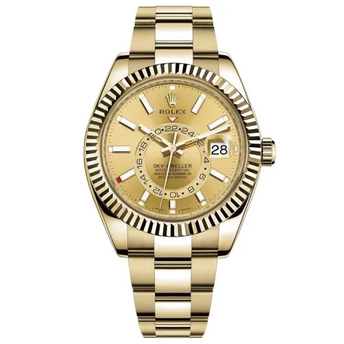 Часы Rolex Sky-Dweller Yellow Gold 326938 Champagne-colour 022106