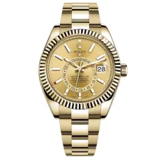 Часы Rolex Sky-Dweller Yellow Gold 326938 Champagne-colour 022107