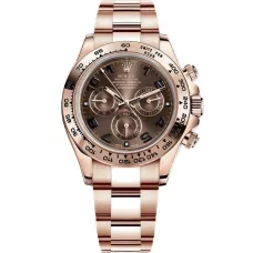 Часы Rolex Cosmograph Daytona Everose Gold 116505 Chocolate Dial 020816