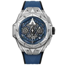 Часы Hublot Big Bang Sang Bleu Unico II Titanium Blue 418.NX.5107.RX.MXM20 030518