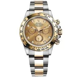 Часы Daytona Steel and Yellow Gold 116503 Champagne set with Diamonds 020820