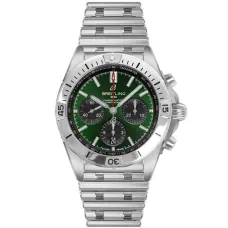 Часы Breitling Chronomat B01 42 Bentley Steel - Green AB01343A1L1A1 270229