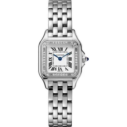Часы Cartier Panthere de Cartier Small model, steel, diamonds W4PN0007 060411