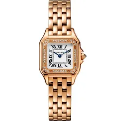 Часы Cartier Panthere de Cartier Small model, pink gold, diamonds WJPN0008 060420