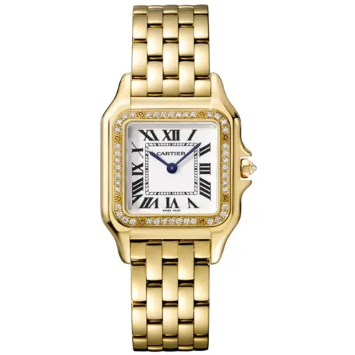 Часы Cartier Panthere de Cartier Medium model, yellow gold, diamonds WJPN0016 060423