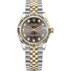 Часы Rolex Datejust 31 Yellow Rolesor Fluted Jubilee 278273-0022 020213