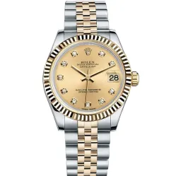 Часы Rolex Datejust 31 Datejust - Steel and Yellow Gold - Fluted Bezel - Jubilee M178273-0002 020217