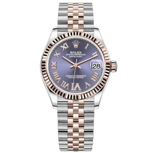 Часы Rolex Datejust 31 Everose Rolesor Fluted Jubilee 278271-0020 020235