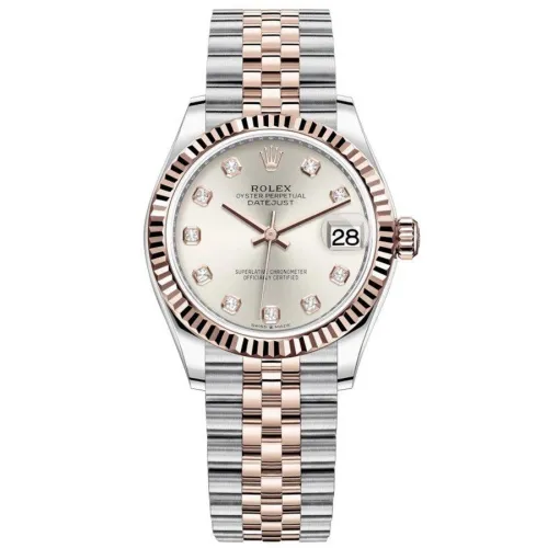 Часы Rolex Datejust 31 Everose Rolesor Fluted Jubilee 278271-0016 020245