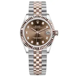 Часы Rolex Datejust 31 Everose Rolesor Fluted Jubilee 278271-0028 020247