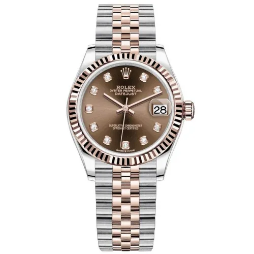 Часы Rolex Datejust 31 Everose Rolesor Fluted Jubilee 278271-0028 020248