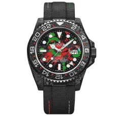 Часы Rolex GMT Master II DIW Carbon Motley Edition 021128