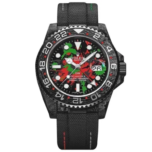 Часы Rolex GMT Master II DIW Carbon Motley Edition 021128