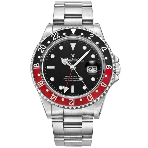 Часы Rolex GMT-Master II Steel 16710blkred 021127