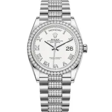 Часы Rolex Day-Date 36 White Gold 128349rbr-0026 020648