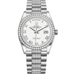 Часы Rolex Day-Date 36 White Gold 128349rbr-0026 020648