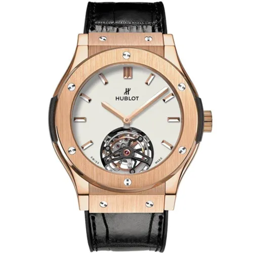 Часы Hublot Classic Fusion 45 mm Tourbillon King Gold Opalin 45 505.OX.2610.LR 030287