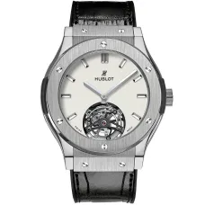 Часы Hublot Classic Fusion 45 mm Classic Fusion Tourbillon Titanium Opalin 45 505.NX.2610.LR 030288