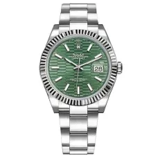 Часы Rolex Datejust 41 Mint green fluted motif 126334-0030 020469