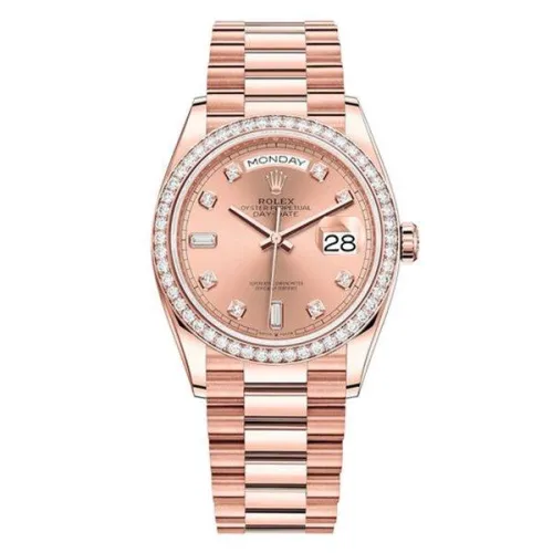 Часы Rolex Day Date Ladies Rose colour set with diamonds 128345RBR 020658