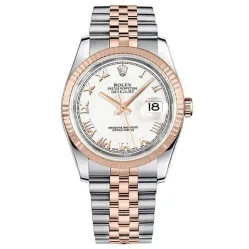 Часы Rolex Datejust 36 white Roman dial Jubilee 116231 020379