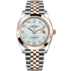 Часы Rolex Datejust 41 126301 White mother-of-pearl set with diamonds 0204118