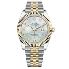 Часы Rolex Datejust 41 126333 White mother-of-pearl Jubilee Bracelet 020487