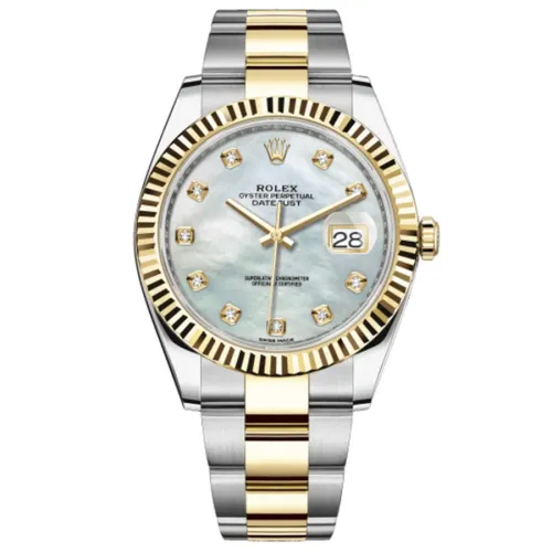 Часы Rolex Datejust 41 126333 White mother-of-pearl Oyster Bracelet 020485