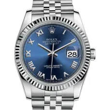 Часы Rolex 116234 Blue Roman Jubilee Bracelet 021207