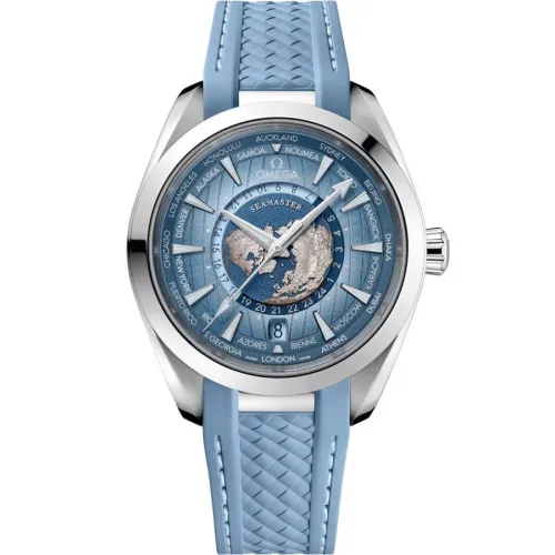 Часы Omega Seamaster Aqua Terra 150M Co-Axial Master Chronometer Gmt Worldtimer 43 Mm 220.12.43.22.03.002 290532