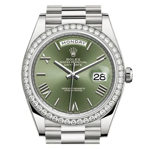 Часы Rolex Day-Date White Gold 40mm 228349RBR-0030 20599